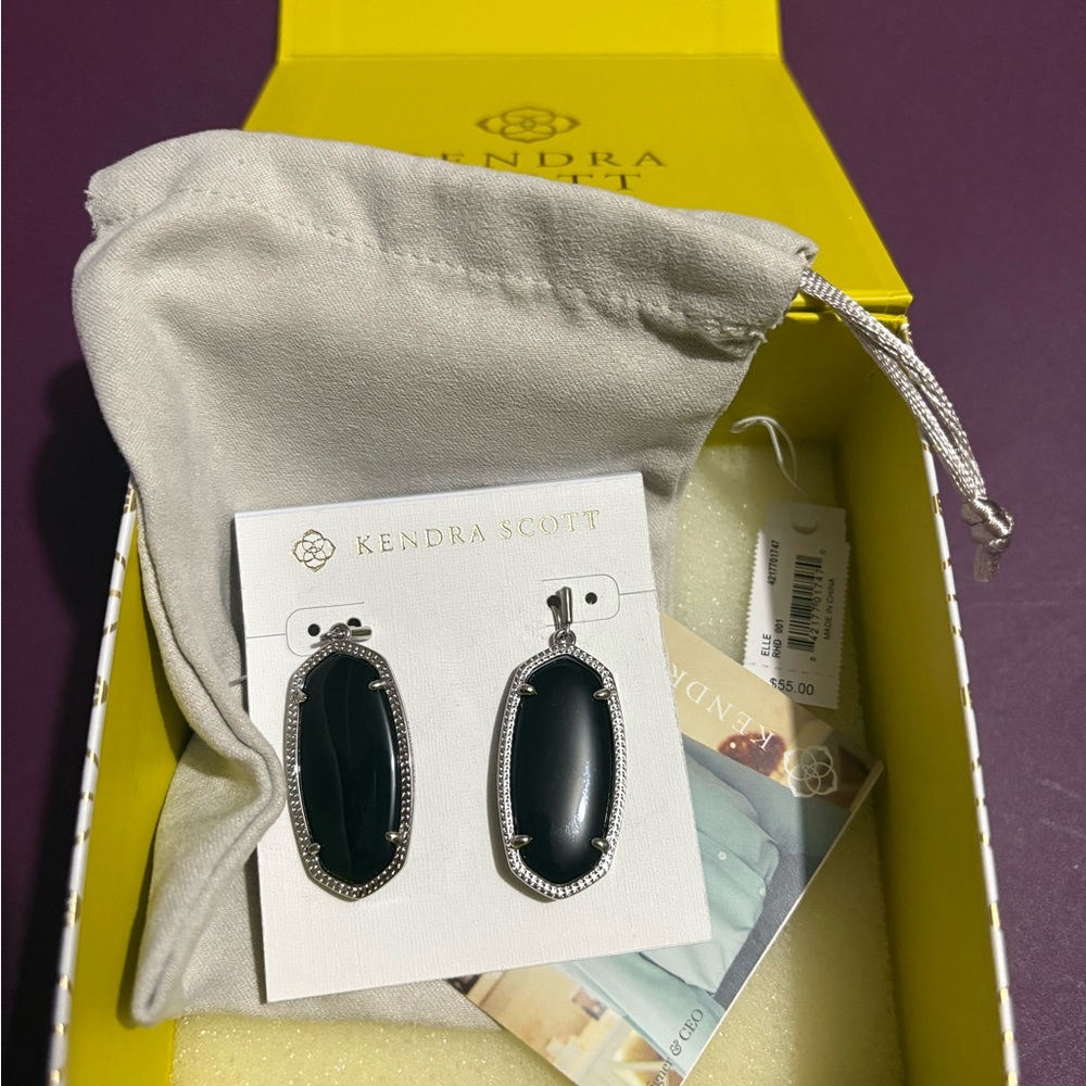 Kendra Scott Silver Earrings